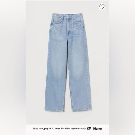 90s baggy jeans from H&M brand new never worn H&m Baggy Jeans, H&m Brand, 90s Baggy, Baggy Jeans, Levi Jeans, Mom Jeans, H&m, Brand New, Outfit Inspo