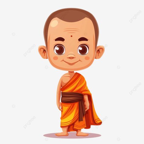 buddhist monk cartoon of thailand Monk Cartoon, Buddhist Monk, Transparent Image, Png Transparent, Free Png, Buddhism, Png Image, Png Images, Graphic Resources