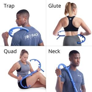 New! Body Back Buddy Elite Trigger Point Massage Tool and Usage Poster – Body Back Company Shoulder Pressure Points, Trigger Point Massage, Muscle Knots, Trigger Point Therapy, Upper Back Pain, Muscle Pain Relief, Trigger Point, Myofascial Release, Back Massager