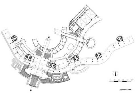 Hainan Blue Bay Westin Resort Hotel,Ground Floor Plan Resort Site Plan, Arch Plan, Software Architecture Design, Site Plan Drawing, Site Development Plan, Resort Design Plan, Site Plan Design, Architectural Diagrams, Architecture Structure