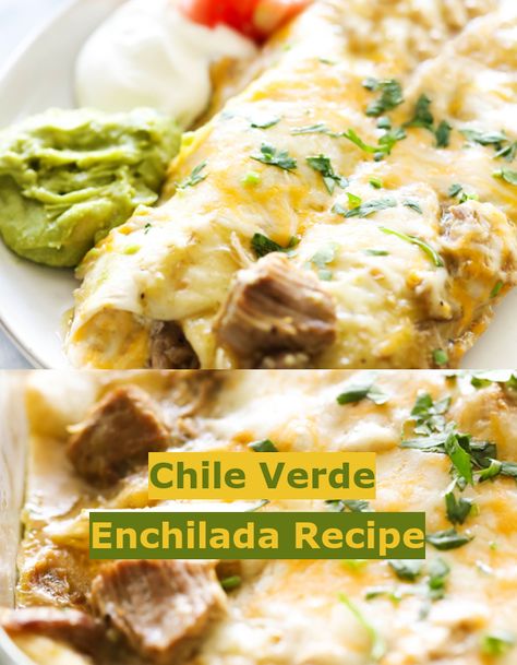 Chili Verde Pork Burrito, Salsa Verde Pork Enchiladas, Pulled Pork Enchiladas Verde, Green Chili Pulled Pork Enchiladas, Pork Enchiladas Crockpot, Green Chili Pork Tenderloin, Red Chili Verde Pork, Pulled Pork Green Chile Enchiladas, Pork With Salsa Verde