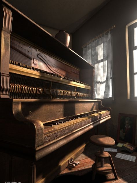 Beautiful Siren, Darkacademia Aesthetic, Old Piano, Old Pianos, Chaotic Academia, Icon Sets, Color Vibe, Slytherin Aesthetic, Dark Academia Aesthetic