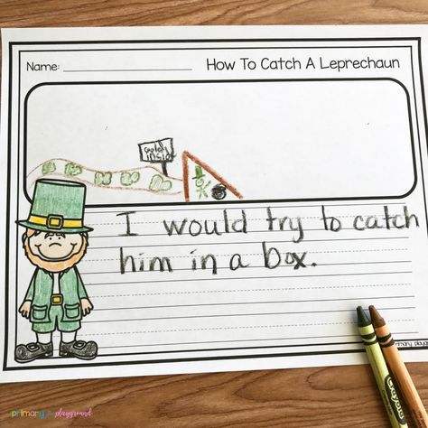 Leprechaun Activities For Kids, Leprechaun Kindergarten, How To Catch A Leprechaun Writing, How To Catch A Leprechaun Trap, How To Catch A Leprechaun, How To Catch A Leprechaun Activities, Leprechaun Preschool, Leprechaun Classroom, St Patricks Activities