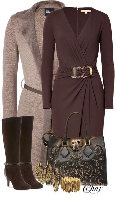 Outfits With Boots, Work Dresses Outfits, Boots Dress, Stylish Eve, Beautiful Dress Designs, Looks Chic, Winter Fashion Outfits, Work Fashion, Look Chic