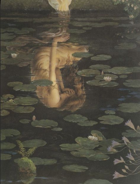 Y Craft, Lily Pads, A Woman, Lily, Water