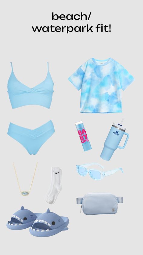 beach/waterpark outfit!! Waterpark Outfit, Waterpark, Water Park