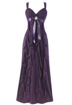 Wedding, Dress, Purple, Bridesmaid, Plum, Eggplant...gorgeous!  Maybe shower or rehearsal dinner dress for the bride?  If you want a change from white Prom Dress Inspo, Purple Bridesmaid, Prom Dress Inspiration, Maid Dress, Grad Dresses, The Perfect Guy, Dress Purple, Gorgeous Gowns, Classy Dress