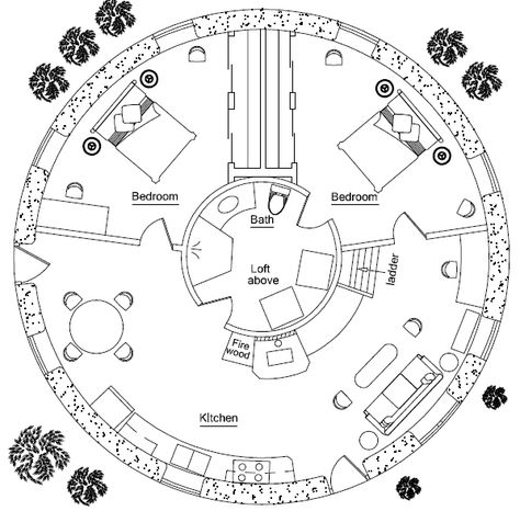 Earthbag House Plans, Earthbag House, Round House Plans, Casa Hobbit, Earth Bag Homes, Geodesic Dome Homes, Dome Home, Cob House, Dome House