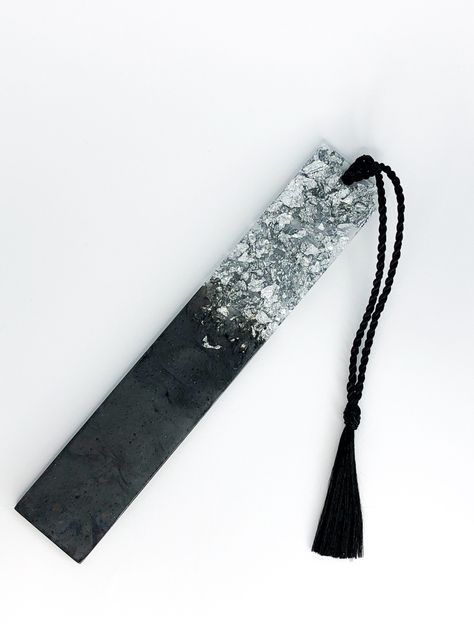 This is a black bookmark with silver flakes. Dm me on instagram. Black Bookmark, Dm Me, A Black, Hair Straightener, Personalized Items, Silver, On Instagram, Beauty, Black