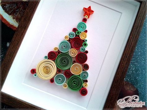 Quiling Paper Art, Quilling Flowers Tutorial, Quilling Flower Designs, Christmas Quilling, Merry Chistmas, Quilling Pattern, Arte Quilling, Paper Quilling For Beginners, Tree Template