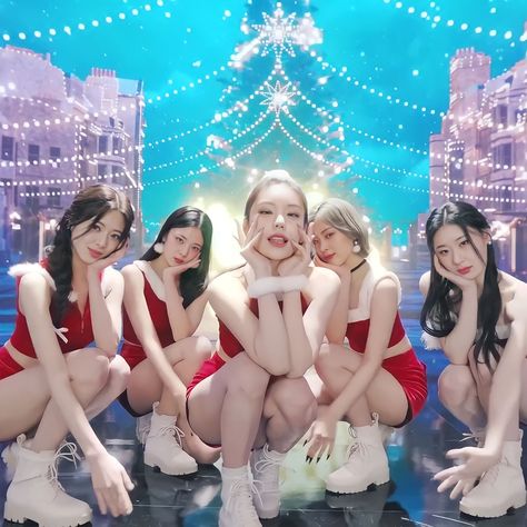 Itzy Christmas, Itzy Cheshire, Merry Christmas Everyone, Kpop Girls, Merry Christmas, Christmas