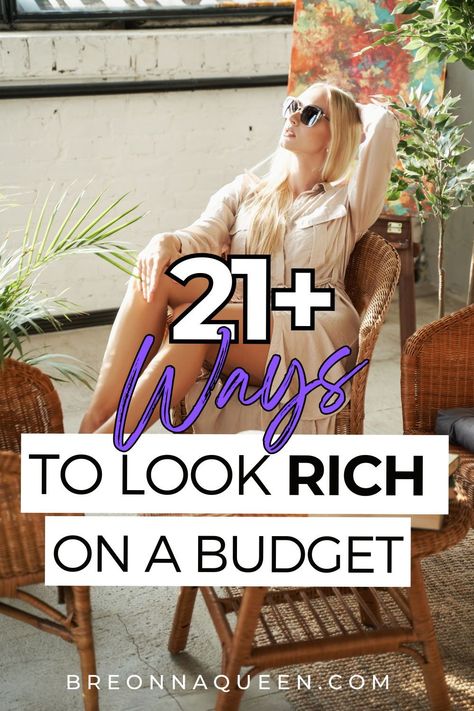 "Slay on a budget with these 21 clever fashion hacks that will have you looking like a million bucks. Embrace affordable elegance and transform your look with these budget-friendly style tips. #FashionHacks #BudgetElegance #StylishSavings" How To Wear Diamonds Casually, Boujee On A Budget Outfits, Dress Rich On A Budget, Look Rich On A Budget, Glowing Body Skin, Boujee On A Budget, Look Expensive On A Budget, Cut Blazer, Budget Outfits