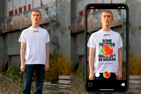 AR filters for clothing come to Instagram | Vogue Business Ar Filter, Scandi Fashion, Instagram Apps, London College Of Fashion, Slogan Design, Statement Tshirt, Level 4, Virtual Fashion, High Fashion Street Style