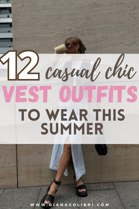 5 Versatile Fashion Accessories for Every Season Casual Vest Outfits, Summer Cleaning, Canada Trip, Light Layers, Outfits To Wear, Outfit Check, Layering Outfits, Casual Vest, Vest Outfits