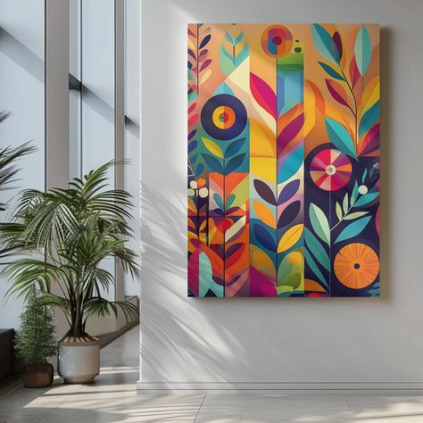 Boho Art Painting, Africa Art Design, Diy Wall Painting, Art Painting Tools, Christian Home Decor, Christian Home, Minimalist Artwork, Wall Art Minimalist, Daily Painting