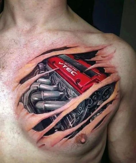 Car Engine Tattoo, Engine Tattoo, Baseball Tattoos, Redemption Tattoo, Fitness Tattoo, Mechanic Tattoo, Colour Tattoo, Chic Tattoo, Biomechanical Tattoo