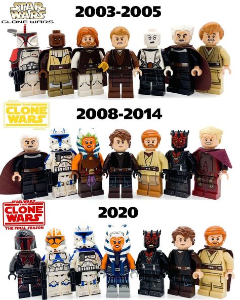 Lego Memes, Lego Star Wars Mini, Lego Jedi, Star Wars Attack Of The Clones, Lego Clones, Star Wars Minifigures, Admiral Ackbar, Star Wars Clone, Lego Figures