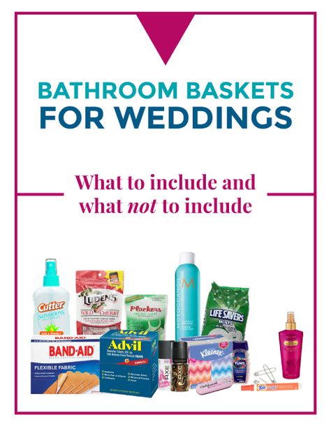 Ladies Room Basket For Wedding, Amenities Basket Wedding, Bathroom Basket Ideas For Wedding, Bathroom Hospitality Basket, Bathroom Essentials For Wedding, Bathroom Amenities Basket Wedding, Wedding Bathroom Kit Baskets, Airbnb Toiletry Basket, What To Put In Bathroom Baskets Wedding