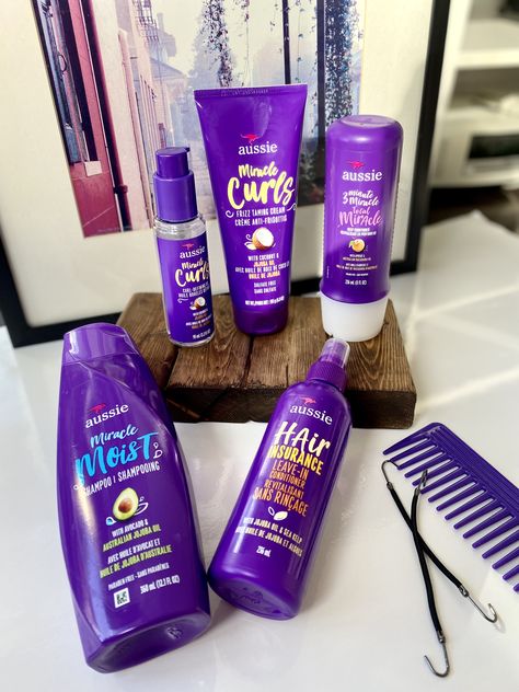 Aussie Hair Products Curls, Affordable Hair Products, Aussie Curly Hair Routine, Aussie Curly Hair Products, Pattern Hair Products, Curling Hair Products, Aussie Shampoo, Aussie Products, Aussie Hair