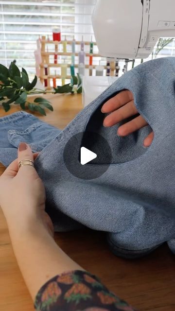 Heart Patches On Jeans, Patchwork Clothes Diy Tutorials, Patchwork Clothes Diy, Reverse Applique Tutorial, Mending Jeans, Patched Jeans Diy, Patchwork Clothes, Applique Tutorial, Make Do And Mend