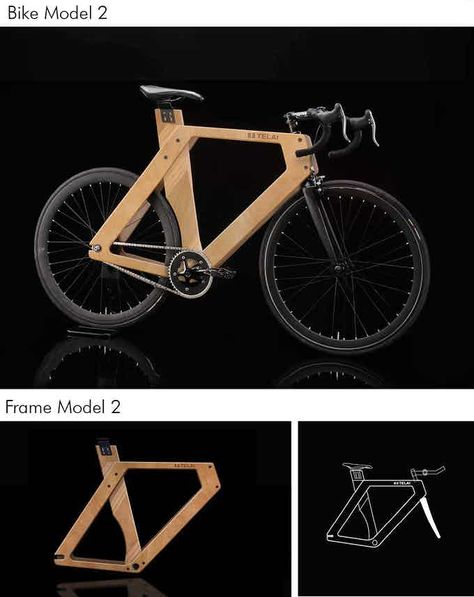 Carbon Wood Bike_Wooden bicycles_Designed and Made in Italy by Alberto Podeschi — Kickstarter Sepeda Bmx, Capira, Women Bicycle, Wooden Bicycle, Wood Bike, Wooden Bike, Push Bikes, Custom Bicycle, Cargo Bike