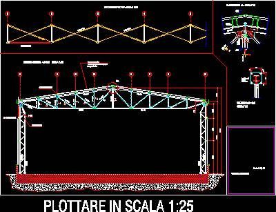 Steel Roof Truss – Columns – Braces DWG Detail for AutoCAD #steel #roof #truss #– #columns #– #braces #dwg #autocad Truss Detail, Details Drawing, Section Drawing, Steel Trusses, Steel Roof, Alphabet Charts, Roof Trusses, Cad File, Construction Details