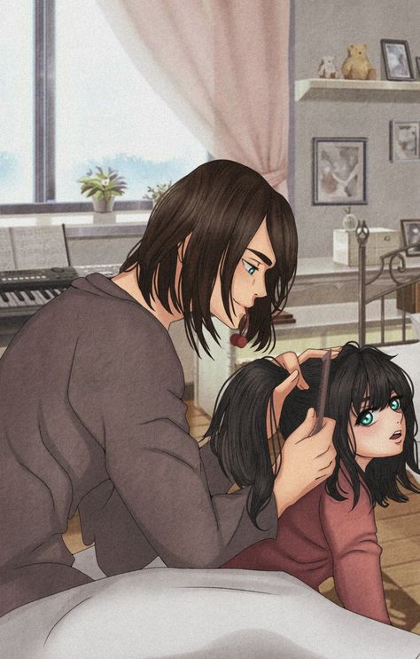 Attack On Titan Game, Eren And Annie, Mikasa X Eren, Atack Ao Titan, Anime Character Names, Attack On Titan Comic, Eren X Mikasa, Attack On Titan Ships, Eren And Mikasa