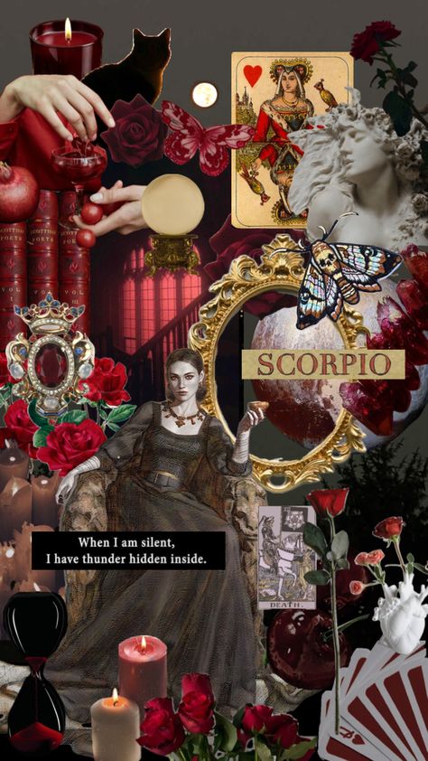 Scorpio Home Aesthetic, Scorpio Asthetic Picture, Scorpio Vibes Aesthetic Wallpaper, Scorpio Birthday Aesthetic, Scorpio Midheaven Aesthetic, Venus Scorpio Aesthetic, Scorpio Sun Aesthetic, Scorpio Rising Style, Scorpio Vibes Aesthetic