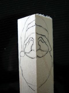 Wood Whittling Faces, Wood Carved Santa Ornaments, Christmas Carving Ideas, Whittling Patterns Beginner, Wood Carving Ideas Beginner, Wood Carving Patterns For Beginners, Wood Carving Patterns Free, Whittling Patterns, Wood Whittling