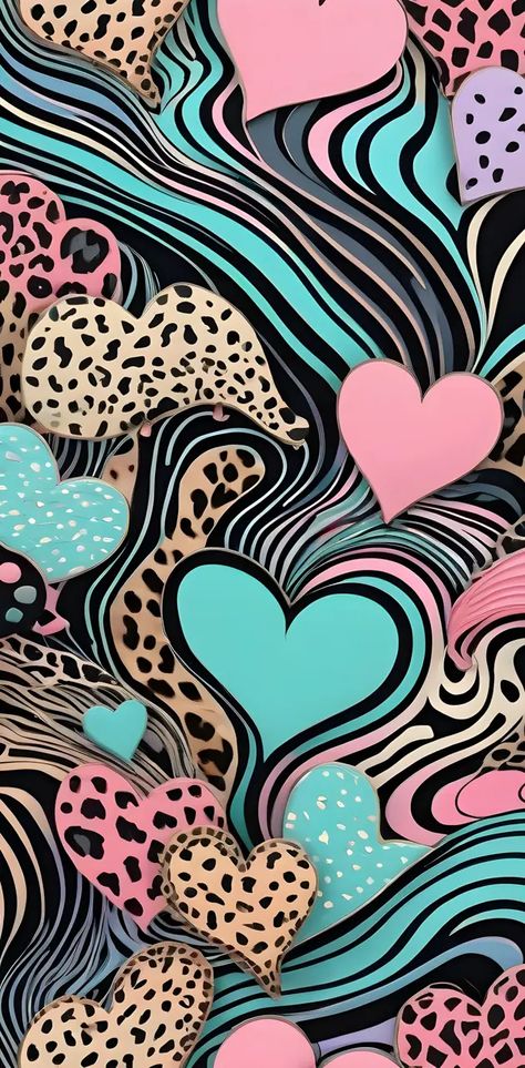 Geo Print Pattern, Beautiful Wallpaper For Phone Hd, Animal Print Wallpaper Iphone, Walk Drawings, Beautiful Iphone Wallpaper, Iphone Background Pattern, Phone Wallpaper Cute, Cheetah Print Wallpaper, Funky Patterns