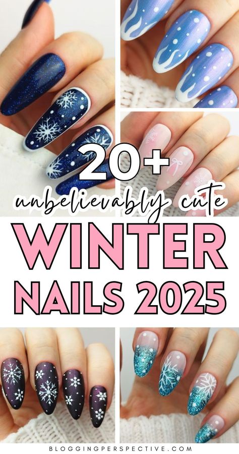 Ready for the hottest winter nails? This list of winter nails 2024 and winter nails 2025 is packed with stylish winter nail designs that you’ll love. From winter nail ideas to creative winter nail art, this roundup has it all. Check out the best winter nail inspo for snowflake nails and winter gel nails—perfect for December nails or February nails! Winter Flower Nail Designs, Penguin Nail Art Winter, Nail Art Designs Winter 2024, January Nail Art Winter, January Fingernails, Winter Nails Design Ideas 2024, Winter Nails With Charms, Nail Art Designs For Winter Purple, Winter Nail Designs 2024