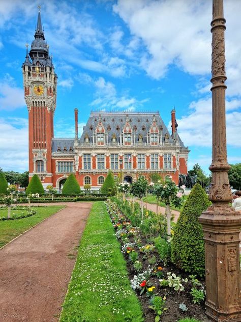 Calais Town Hall Hôtel de Ville de Calais, France Calais France, Byron Katie, Town Hall, Europe Travel, Palace, Road Trip, Castle, In This Moment, France