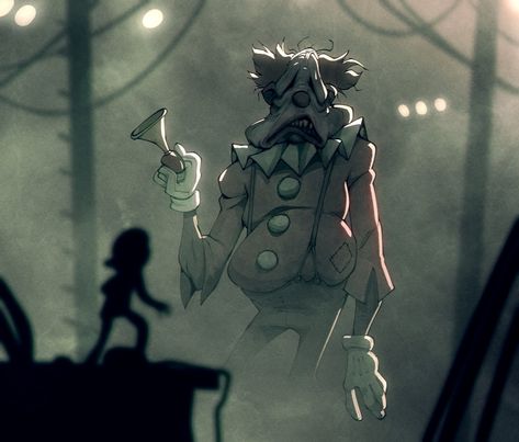 Artist: bigdad123 Clown Monster, Little Nightmares, Monster Concept Art, The Clown, Old Photographs, Art Style, Concept Art, Old Things, Deviantart