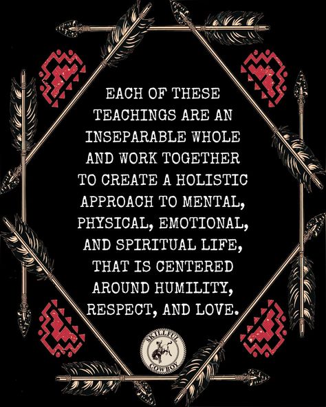 The Seven Sacred Teachings, also known as the Seven Grandfather Teachings, are a set of teachings that have been passed down from generation to generation by First Nations people of North America. These teachings are the guiding principles for living a meaningful and fulfilling life, and they are essential to maintaining a harmonious relationship between human beings, nature, and the divine. #nativeamericanwisdom #nativeamerican #nativeamericans #nativeamericanpride #nativeamericanculture #n... The Seven Grandfather Teachings, Seven Sacred Teachings, Seven Grandfather Teachings, Grandfather Teachings, Harmonious Relationship, Guiding Principles, Native American Wisdom, Native American Culture, Spiritual Life