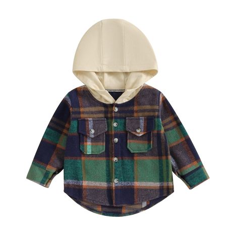 PRICES MAY VARY. Flannel Imported Button closure Hand Wash Only Material: Baby girls and boys fall jacket made of high quality flannel fabric, warm, skin-friendly, comfortable to wear, do not bleach, hang or line dry. Design: Unisex baby plaid jacket, long sleeve, lapel collared, pocketed, button up, cute and fashion fall clothes for your little babies. Occasion: Baby flannel button down shacket, suitable for toddlers, infant baby girls, boys, kids, perfect for holidays, daily wear, outdoor play Flannel Boys, Flannel Girl, Plaid Outerwear, Toddler Coat, Baby Flannel, Girls Flannel, Kids Plaid, Plaid Hoodie, School Friends