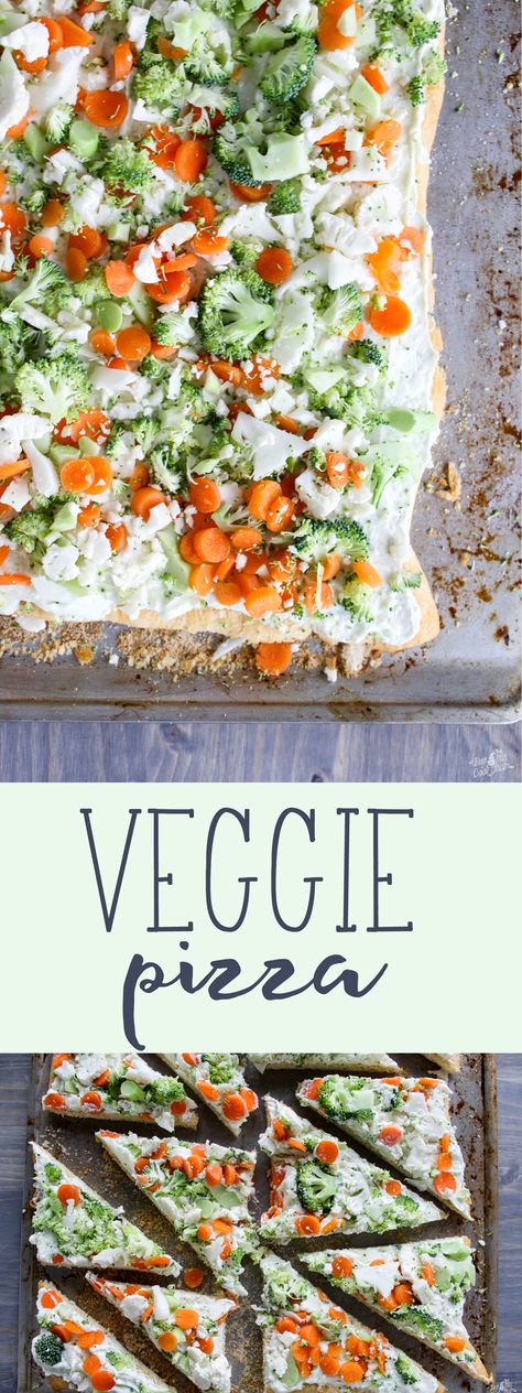 Easy Veggie Pizza, Veggie Pizza Appetizer, Indian Appetizer Recipes, Pizza Appetizer, Bacon Recipes Appetizers, Crunchy Veggies, Pizza Appetizers, Delicious Appetizer Recipes, Easy Veggie