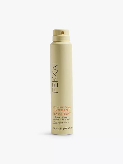 Fekkai Full Blown Texture hair sprayApplication: use on dry hair, hold the spray at a distance of 6-10cm and spray from the roots to the mid-lengths to set the hairstyleBenefits: moisture-resistant texture formulated with Solstice®Propellant, with nourishing ingredients such as strengthening French oak extract, green coconut water, stimulating rosemary leaf extract and zeolite, a natural mineral that reduces frizz and creates more volume for up to 48 hoursCruelty freeVegan250mlFor hygiene reasons, we are unable to exchange or refund this product, unless faulty. Green Coconut, Texture Hair, Rosemary Leaves, Texturizing Spray, Hair Spray, French Oak, The White Company, Natural Minerals, Luxury Watches For Men