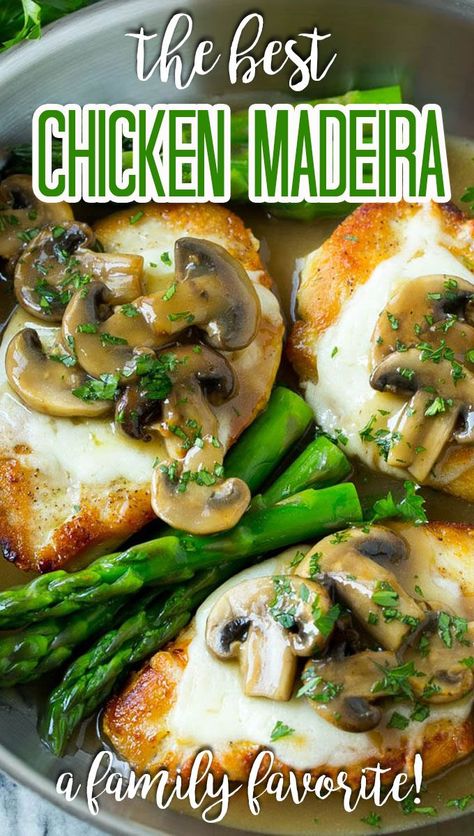 Chicken Madeira Cheesecake Factory, Chicken Madeira, Cheescake Recipe, Cheesecake Factory Recipes, Cooked Chicken Recipes, Almond Chicken, The Cheesecake Factory, Italian Appetizers, Crusted Chicken