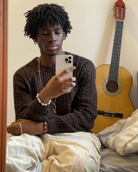 Angel Nze (@angelxaf) • Instagram photos and videos Cute Dread Heads, Flamboyant Men, Dread Heads, Cute Dreads, Drip Outfit Men, Bust A Move, Dream Boyfriend, Black Men Hairstyles, Outfit Inspo Casual