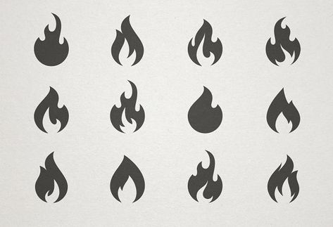 Fire Icon Logo, Fire Frame, Fire Icon, Fire Vector, Fire Logo, Fire Icons, Fire Drawing, Fire Tattoo, Fire Designs