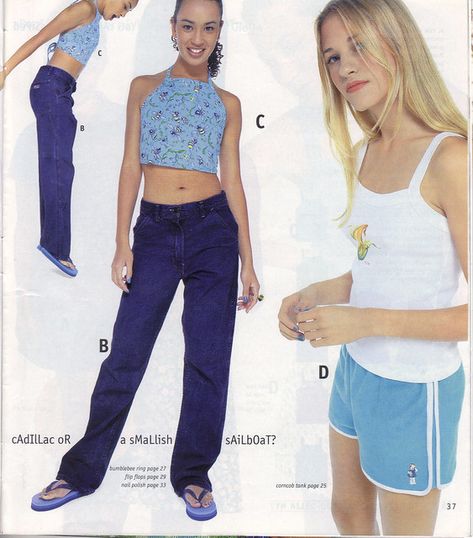 2000s Teen Fashion, 90s Fashion Catalog, 90s Teen Fashion, 90s 2000s Fashion, 00s Fashion, 2000 Fashion, Early 2000s Fashion, Fashion 90s, Fashion Inspiration Board