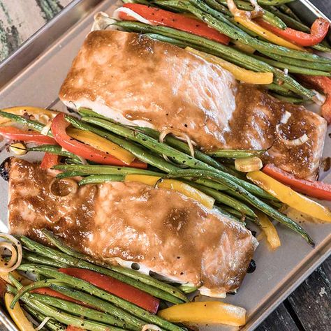 Salmon With Green Beans, Sheet Pan Supper, Broiled Grapefruit, Dijon Salmon, Parmesan Crusted Tilapia, Toaster Oven Recipes, Southern Breakfast, Crusted Tilapia, Breakfast Sandwich Maker