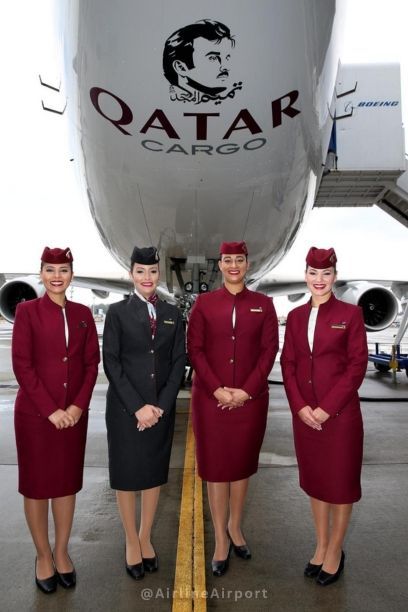 Qatar Cabin Crew, Qatar Airways Cabin Crew, Working Dog Breeds, British Airways Cabin Crew, Airline Cabin Crew, Dream Cabin, Flight Attendant Fashion, Working Dog, Flight Crew