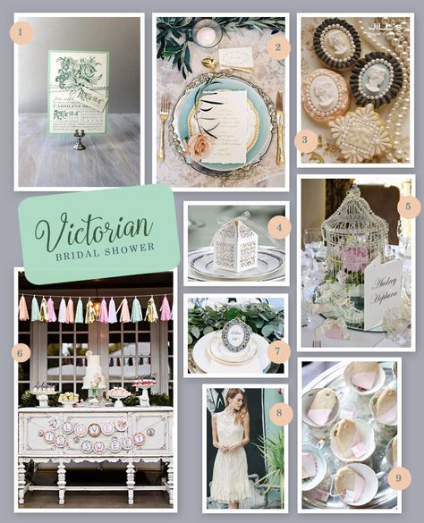 A gorgeous garden is a great place to host a Victorian shower, or find a venue built in the late 1800’s or early 1900’s. | A Victorian Inspired Bridal Shower Victorian Bridal Shower Ideas, Vintage Wedding Cake Ideas, Trendy Wedding Themes, Vintage Wedding Cake, Bridal Tea Party, Purple Wedding Cakes, Cake Bridal, Chic Vintage Brides, Lace Wedding Cake