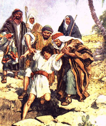 As a young boy Joseph gets thrown into a pit and sold by his brothers into slavery. God took him through the worst circumstances in life and made Joseph the second in command behind the Pharaoh. In his lifetime, Joseph was the savior of Israel. Joseph In Egypt, Seni Arab, Biblical Hebrew, Fotografi Kota, Bible Images, Bible Illustrations, Bible Characters, Bible History, Bible Pictures