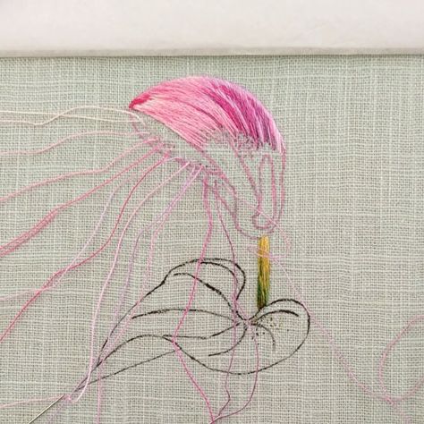 RSN Botanical Silk Shading - The Stitching Begins - Elara Embroidery Shading Embroidery, Long And Short Stitch, Peace Lily, Satin Stitch, Silver Wire, The Process, Color Change, Hand Sewing, Needlework