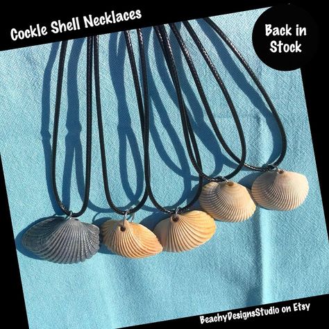 🐚Happy National Seashell Day!! Sea Shells are celebrated every year on the first day of summer! If you can’t head to your nearby beach and admire or collect the beautiful shells let me do it for you with my OOAK Real Sea Shell Jewelry! I have Cockle Shells, Scallop Shells, Olive Shells and Moon Shells that I have collected and made into Necklaces and Bracelets Perfect for the Beach Lovers in Your Life! 🐚Shell Jewelry Under $25 each 🐚Spend $35 Get 20% Off 🐚Free Shipping - that’s a $5+ saving... Cockle Shells, Sea Shell Jewelry, Beautiful Shells, First Day Of Summer, Seashell Jewelry, Necklaces And Bracelets, Scallop Shells, Shell Jewelry, Beach Lovers