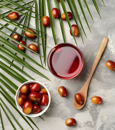 RED PALM OIL 💖🌴 . For more than 5,000 years, the rich, deep-red oil from the African Palm has been a treasured staple food for the indigenous people of Central and West Africa, Indonesia and Malaysia. . There are so many wonderful uses for RED PALM OIL, including: . 💖🌴Bake into quick breads, muffins and cookies 💖🌴Add to legumes and basting sauces 💖🌴Sauté onions for a delicious, colorful treat . Get great ideas HERE ⬇️ . https://blog.pureindianfoods.com/red-palm-oil-for-cooking/ African Food Photography, Sesame Oil Photography, Amla Fruit Photography, Sri Lankan Food Photography, Sauté Onions, Whole 30 Challenge, Red Palm Oil, Basting Sauce, Red Oil