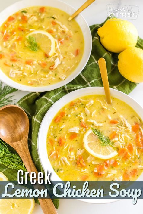 Easy Greek Lemon Chicken Soup, Greek Style Lemon Chicken Soup, Mediterranean Lemon Chicken Soup, Greek Lemon Chicken And Rice Soup, Lemon Basil Chicken Soup, Chicken Lemon Rice Soup Recipe, Lemon Potato Soup, Taziki Lemon Chicken Soup, Greek Chicken Soup With Lemon