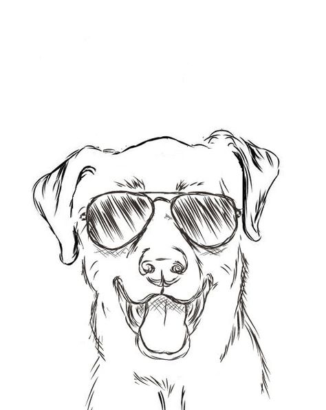 Animal Drawings Sketches, Journal Books, Diy Journal Books, Dog Ideas, Sketch Ideas, Diy Journal, Animal Sketches, Dog Drawing, Wearing Clothes